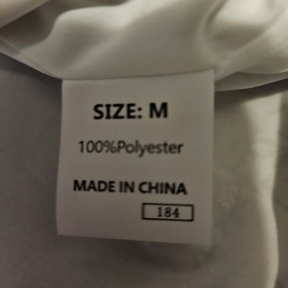 Dokotoo Womens M Summer Top Khaki Floral Short Sleeve Lightweight NWT - Picture 4 of 4